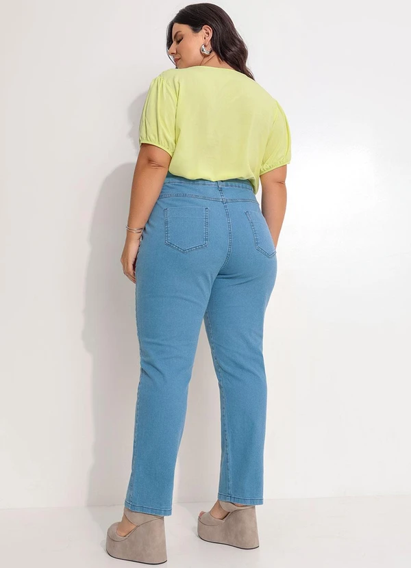 Fakini - Blusa em Viscose Verde 4