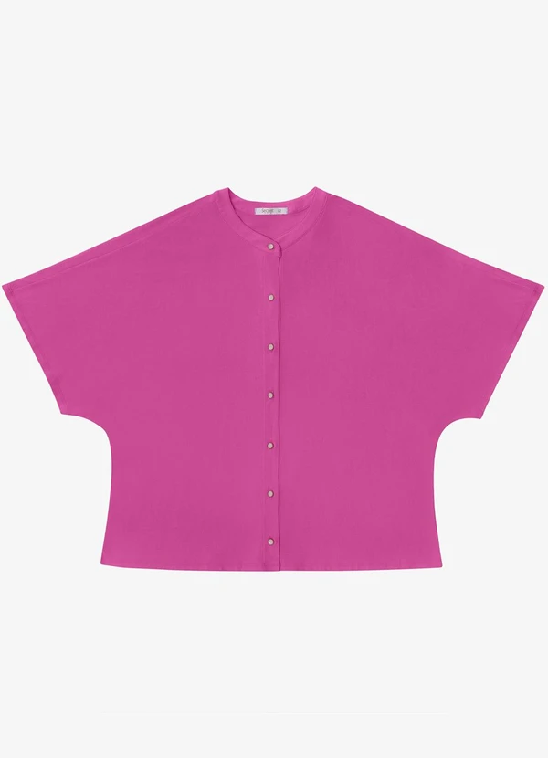 Secret Glam - Camisa Feminina Plus Size Rosa 5