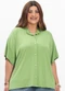 Secret Glam - Camisa Feminina Plus Size Preto - variação: Verde