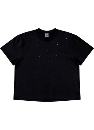 Malwee - Camiseta Box em Malha PlusPreto - MALWEE