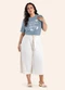 Secret Glam - T- Shirt Feminina com Estampa Azul - variação: Azul