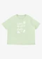 Secret Glam - T- Shirt Feminina com Estampa Azul - variação: Verde