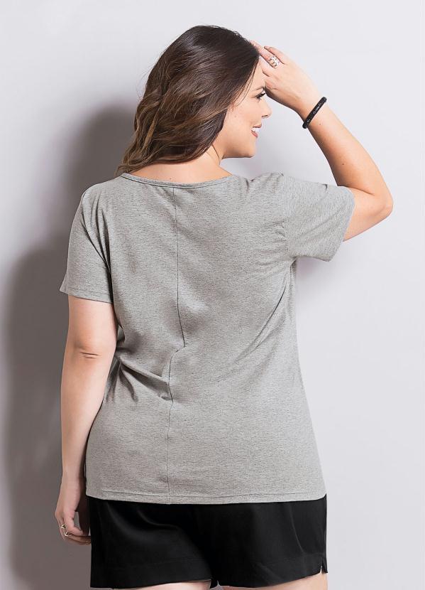 Marguerite - T-Shirt Marguerite Mescla Plus Size 3