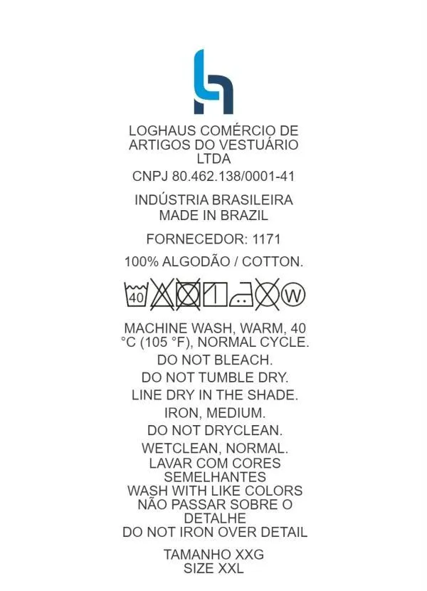 Marguerite - Blusa Azul com Estampa Localizada Plus Size 6