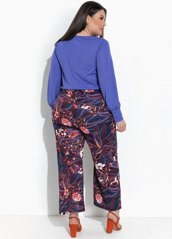 Marguerite - Blusa Azul em Malha 4