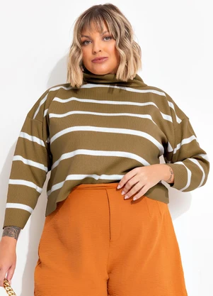 Marguerite - Blusa Bege em Tricô - MARGUERITE