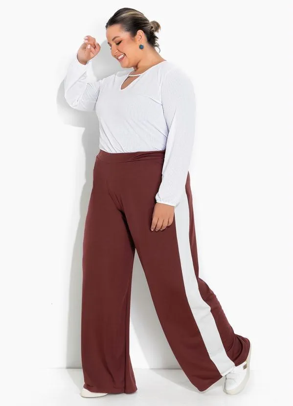 Marguerite - Blusa Branca Furadinha com Mangas Plus Size 4