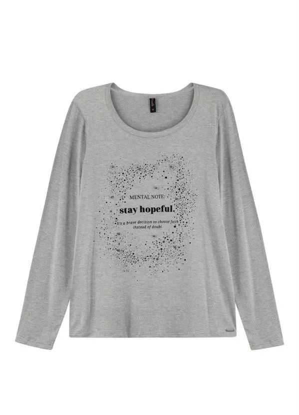 Maelle - Blusa Cinza 3