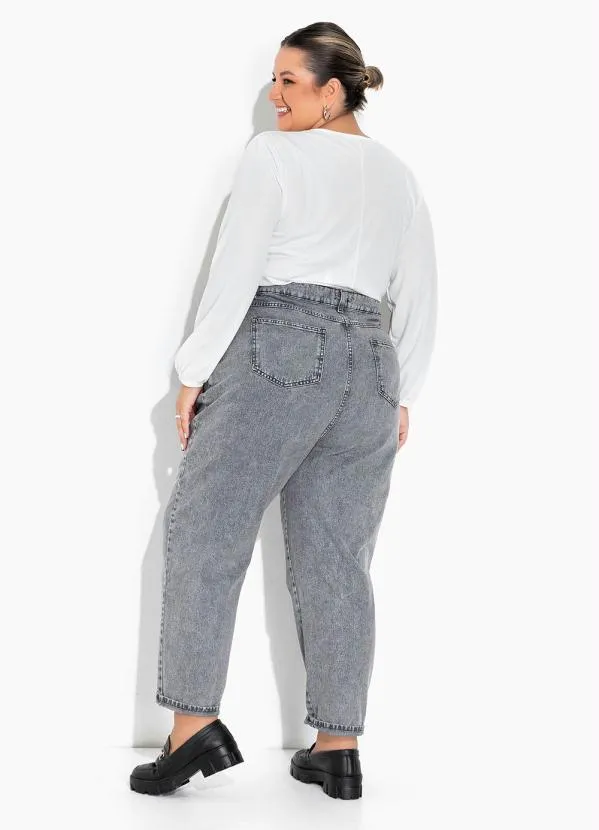 Marguerite - Blusa com Gola em Guipir Off White Plus Size 5