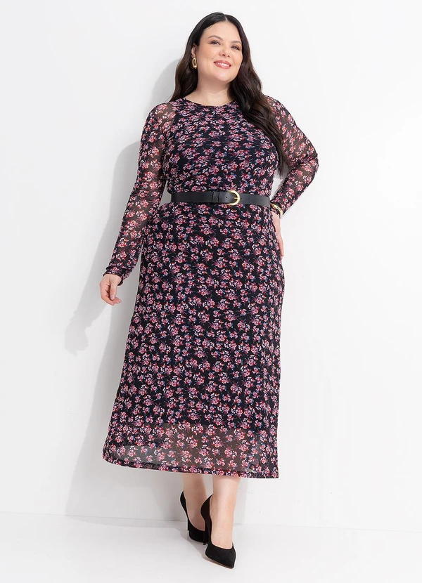 Marguerite - Blusa Floral Liberty em Tule 11