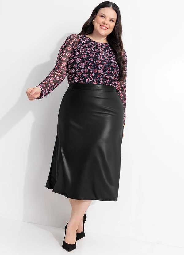 Marguerite - Blusa Floral Liberty em Tule 3