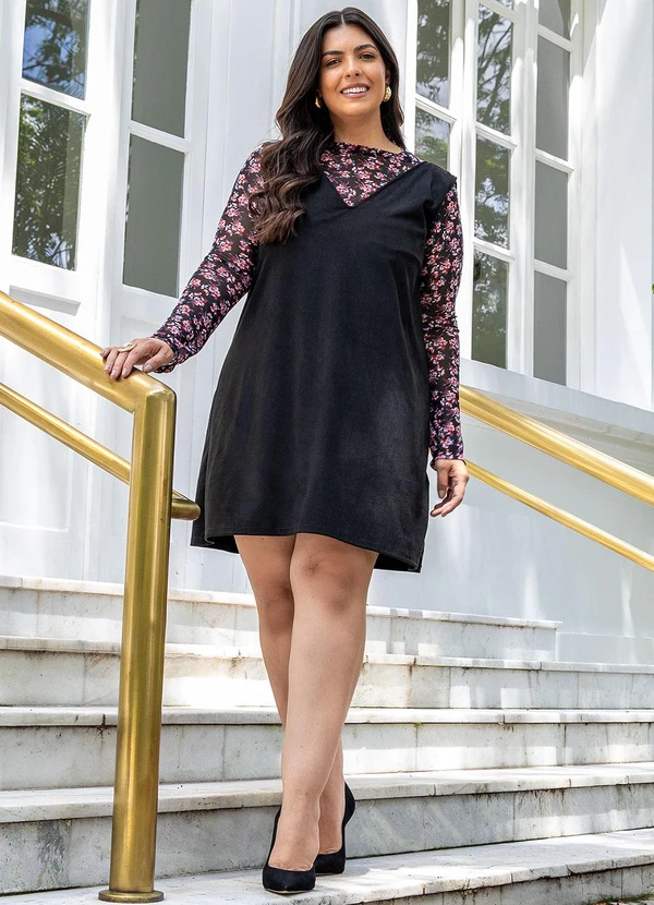 Marguerite - Blusa Floral Liberty em Tule 5