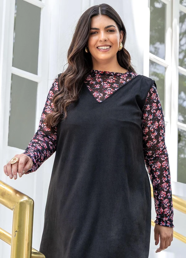 Marguerite - Blusa Floral Liberty em Tule 9