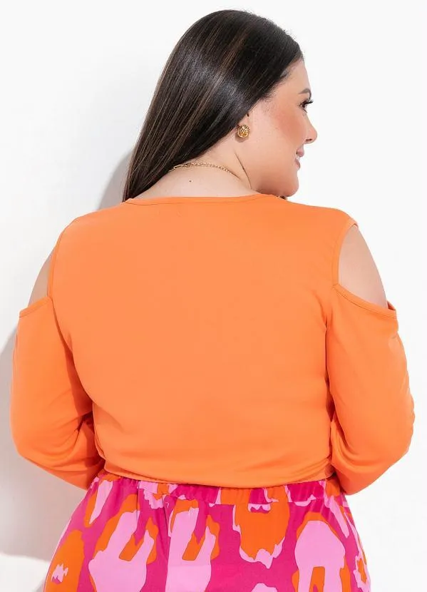 Marguerite - Blusa Laranja Pêssego 3