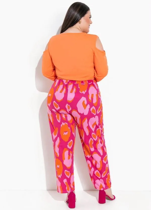 Marguerite - Blusa Laranja Pêssego 1