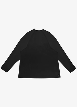 Secret Glam - Blusa Manga Longa Plus Size Preto - SECRET GLAM