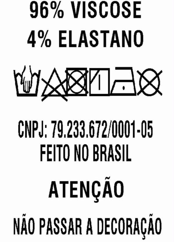 Secret Glam - Blusa Manga Longa Viscotorcion Preto 5