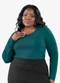 Secret Glam - Blusa Secret Glam Preto - variação: Verde