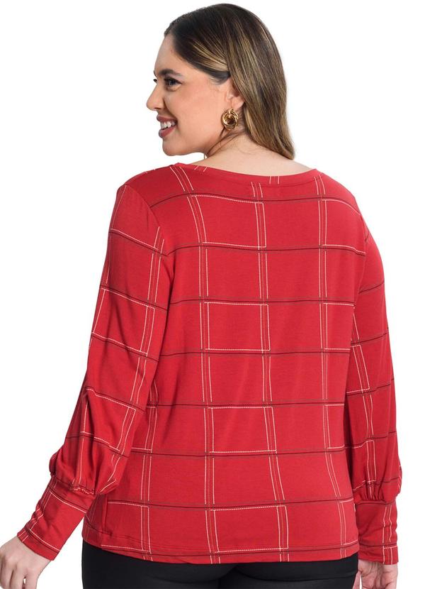 Secret Glam - Blusa Molecotton Viscose Vermelho 2