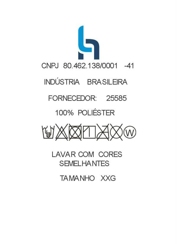 Outlet - Blusa Plus Size Azul com Regulador 1