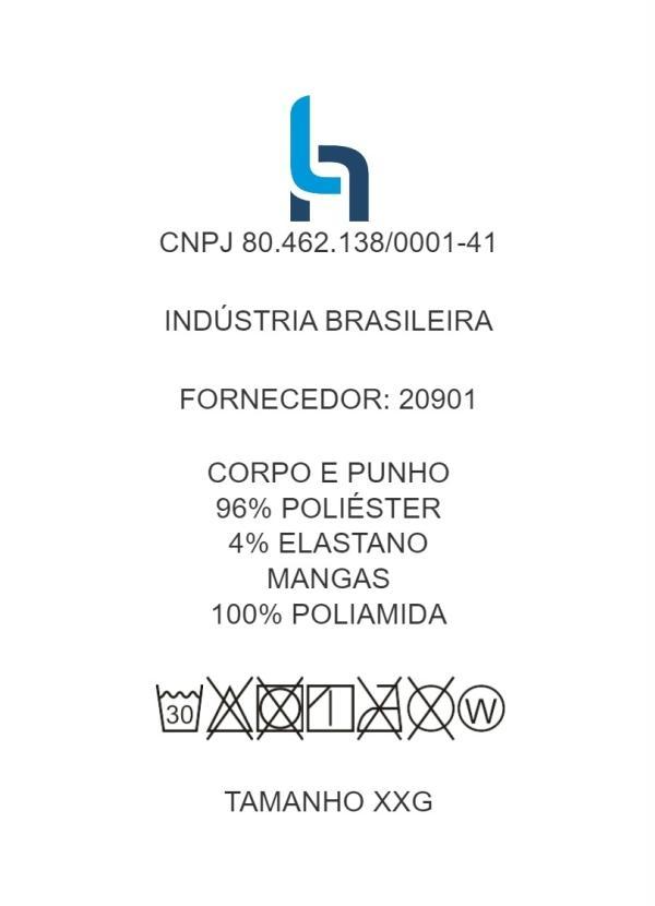 Outlet - Blusa Plus Size Branco com Mangas de Tule 8