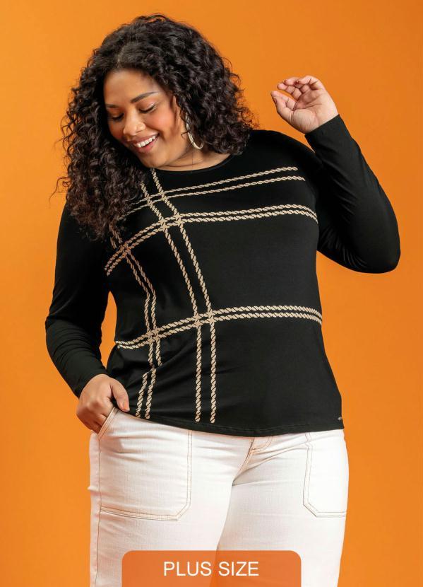 Maelle - Blusa Preto