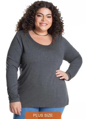 Blusa Secret Glam Cinza - SECRET GLAM