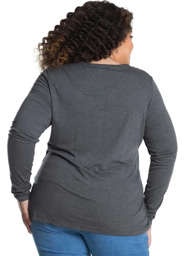 Secret Glam - Blusa Secret Glam Cinza 2