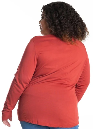 Secret Glam - Blusa Marrom - SECRET GLAM