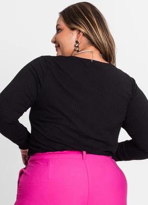 Secret Glam - Blusa Preto - SECRET GLAM