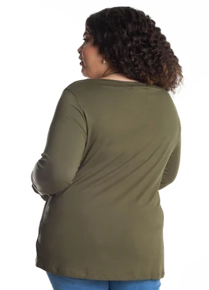 Secret Glam - Blusa Verde - SECRET GLAM