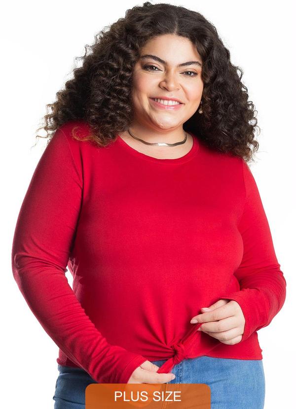 Secret Glam - Blusa Secret Glam Vermelho