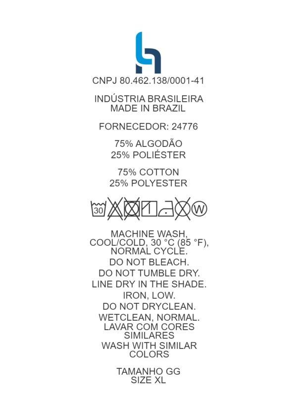 Marguerite - Blusa Xadrez Preta em Malha Denim 6