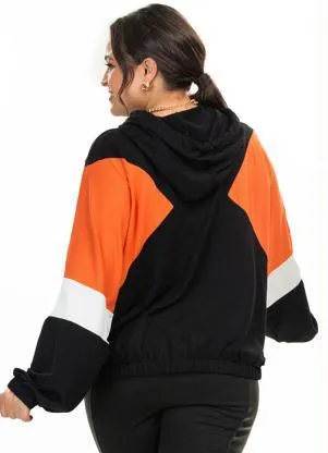 Secret Glam - Blusao Molecotton de Viscose Laranja - SECRET GLAM