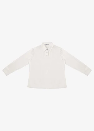 Secret Glam - Camisa Feminina Manga Longa Viscose Bege - SECRET GLAM