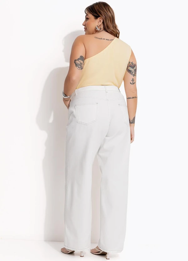 Marguerite - Blusa Amarelo Claro em Malha de Viscose 5