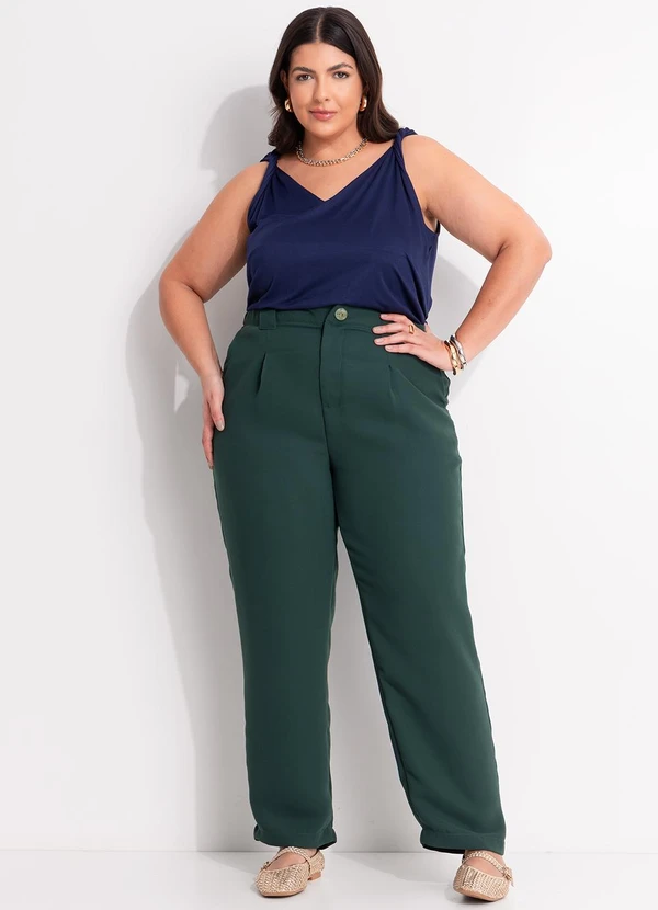 Marguerite - Blusa Azul Marinho em Malha Suede 3