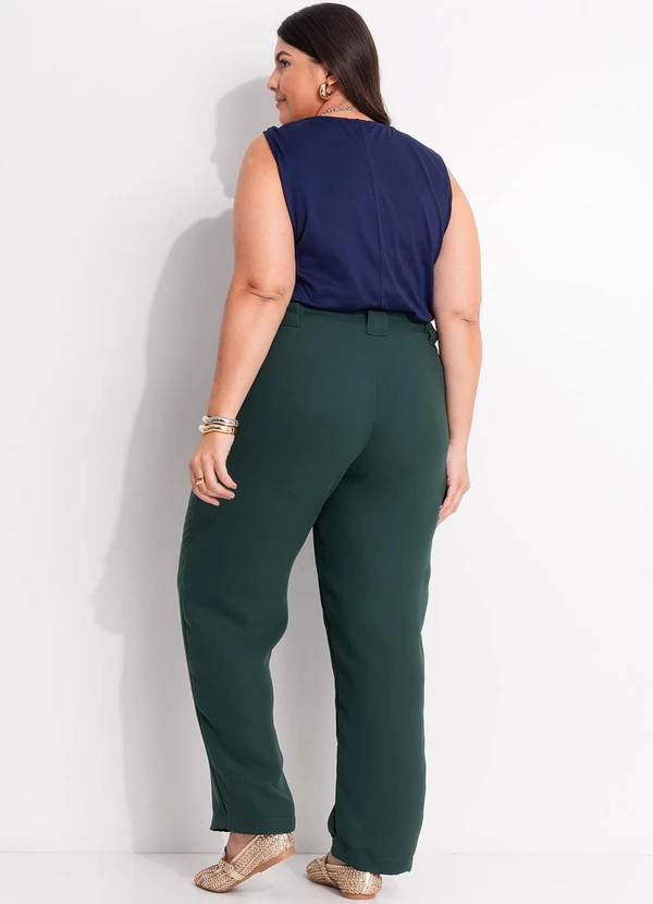 Marguerite - Blusa Azul Marinho em Malha Suede 2