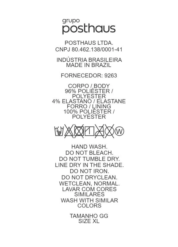 Marguerite - Blusa Azul Marinho Malha Plissada 12