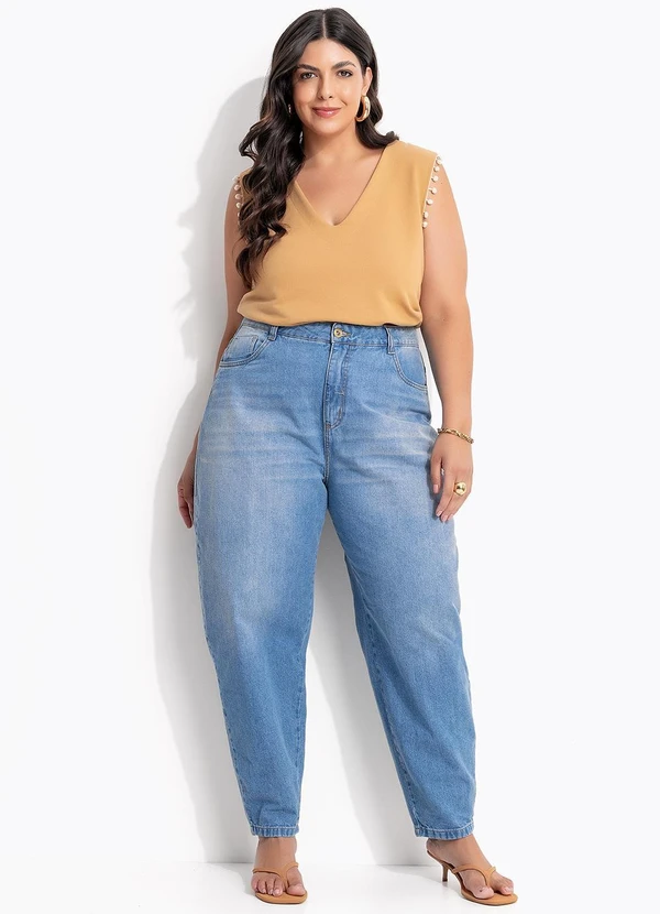 Marguerite - Blusa Bege em Moletom sem Pelucia 3