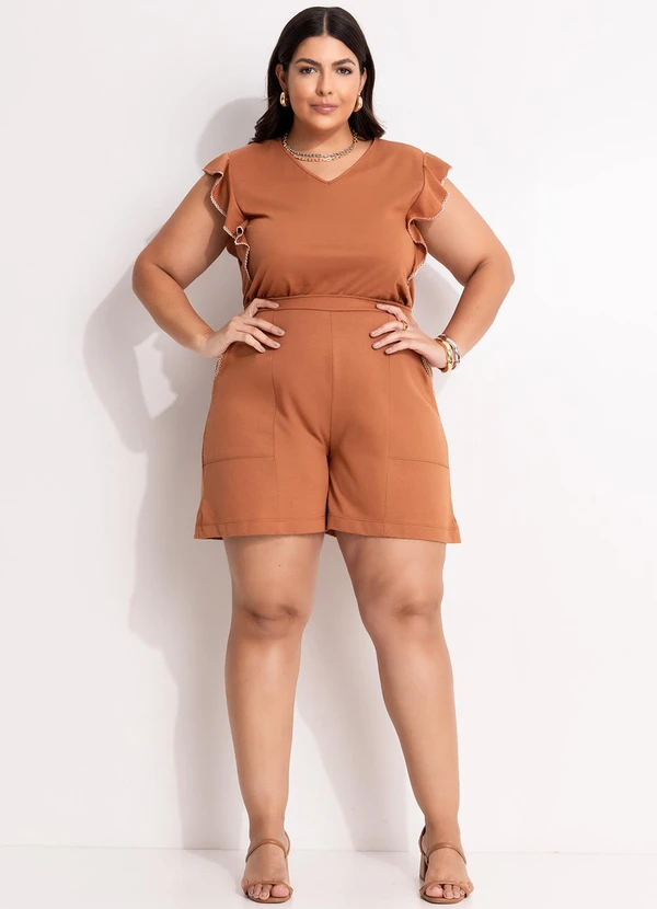 Marguerite - Blusa Caramelo em Malha 3