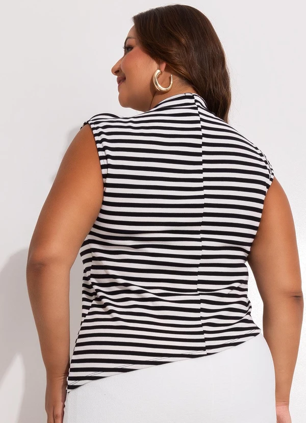 Marguerite - Blusa Listrado em Canelado 2
