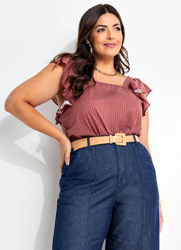 Marguerite - Blusa Mini Floral em Malha 4