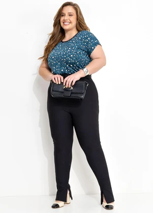 Marguerite - Blusa Onça Missoni em Malha Fria - MARGUERITE