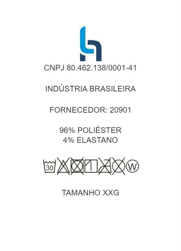 Outlet - Blusa Plus Size Marinho com Argola 7