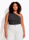 Marguerite - Blusa Preta em Malha de Viscose - variação: Preta