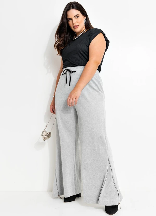 Marguerite - Blusa Preto em Canelado 5