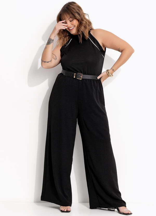 Marguerite - Blusa Preto em Malha 3