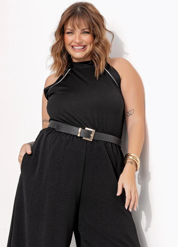 Marguerite - Blusa Preto em Malha 7