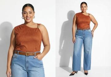Blusa Telha em Malha Suede